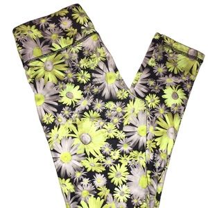 Justice Yellow Flower Legging